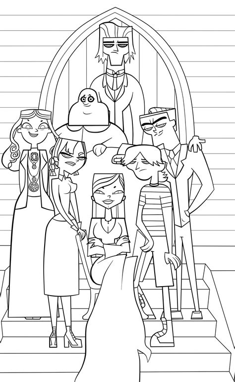 wednesday addams family coloring pages coloring pages