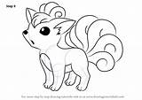 Vulpix Pokemon Drawing Draw Drawings Easy Drawingtutorials101 Step Coloring Pages Colouring Tutorials Learn Visit Improvements Necessary Finally Finish Make Doodle sketch template
