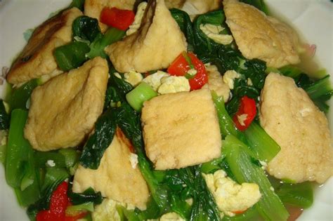 Chinese Cabbage With Fried Tofu Is A Healthy And Easy To Cook Chinese