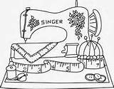 Sewing Coloring Machine 02kb 185px sketch template