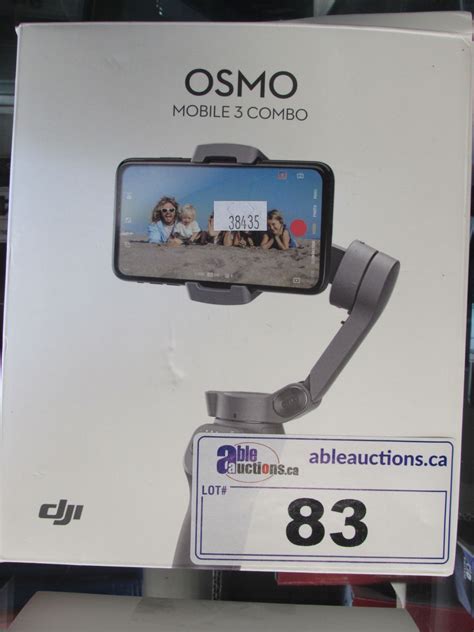 dji osmo mobile  combo  auctions