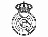 Madrid Real Coloring Crest Colorear Soccer Print Coloringcrew 37kb 470px sketch template