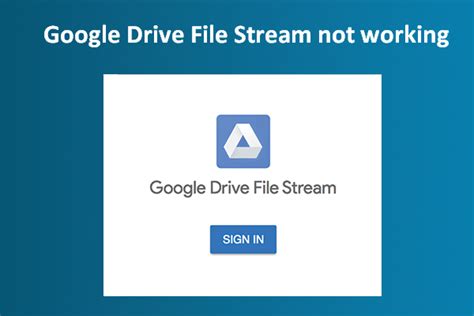 fixed google drive file stream  working  mac  windows
