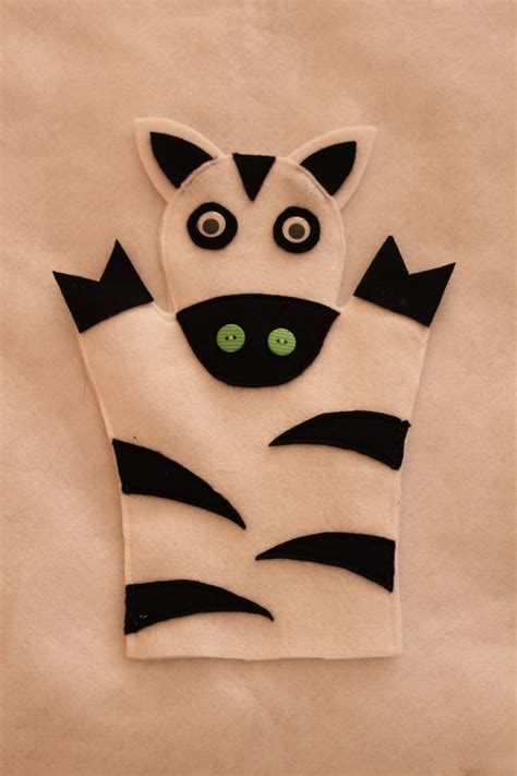 zebra puppet   puppets pinterest zebras  puppets