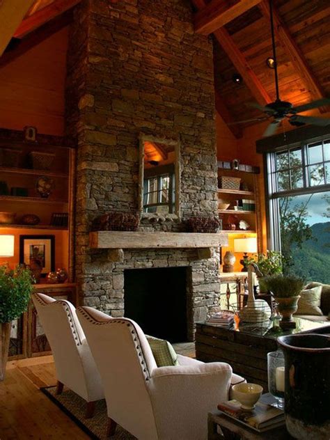 cabin design ideas inspiration mountain house architecture  hgtv dream homes warm color