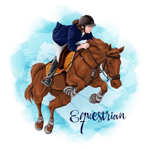 horse riding clipart   cliparts