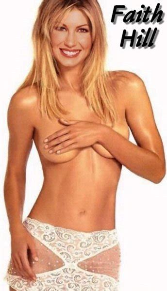 seductive faith hill shows her huge tits in this fake nude photos photo 8