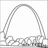 Arch sketch template