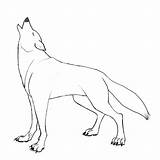 Wolf Howling Coloring Pages Drawing Wolves Moon Head Kids Printable Lineart Drawings Line Step Baby Sitting Easy Sketch Sketches Draw sketch template
