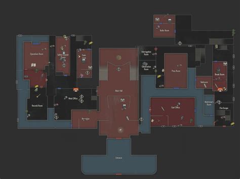 resident evil  remake map map   usa  state names