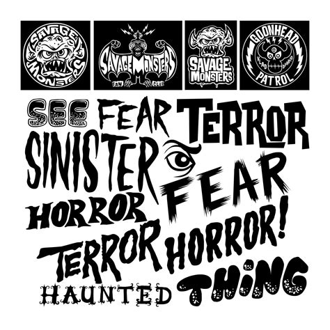 horror letters font design horror font scary font poster fonts