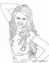 Coloring Cyrus Montana Miley Hannah Pages Kids Print Printable Disney Greatest Smiling Color Getcolorings sketch template