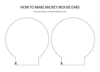 mickey mouse ears  steps  pictures wikihow