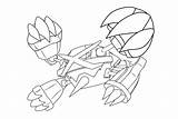 Pokemon Coloring Pages Rayquaza Cool Getcolorings Mega sketch template