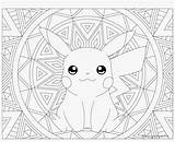 Coloring Pikachu Pages Pokemon Adult Transparent Seekpng sketch template