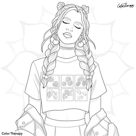 melanin coloring pages
