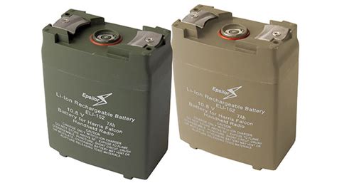 li ion military batteries for prc 152 prc 163 radio epsilor