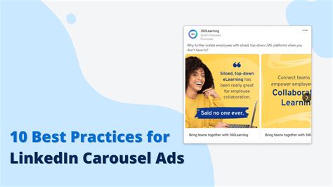 practices  linkedin carousel ads impactable