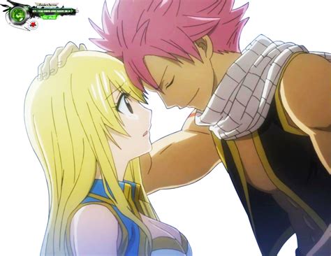 Fairy Tail Lucy Natsu Hyper Cute New Ed Render 2vers