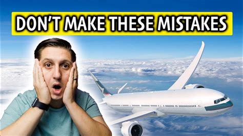 top  flight booking mistakes youre  making    avoid  youtube
