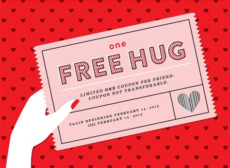 hug coupon    realizing  importance  intangible