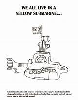 Beatles Submarine Nephew Shopkins Colouring sketch template