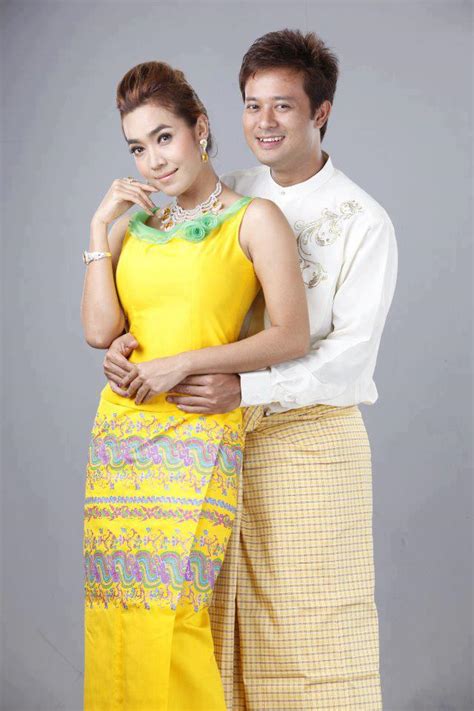 Myanmar Stars Couple Fashion Pyay Ti Oo And Moe Hay Ko