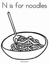 Noodle Twisty sketch template