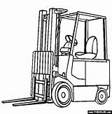 Forklift Coloring Pages Truck Tractor Drawing Trucks Baler Colouring Construction Kids Color Sheets Hay Abc Books Template Boys Getdrawings Printable sketch template