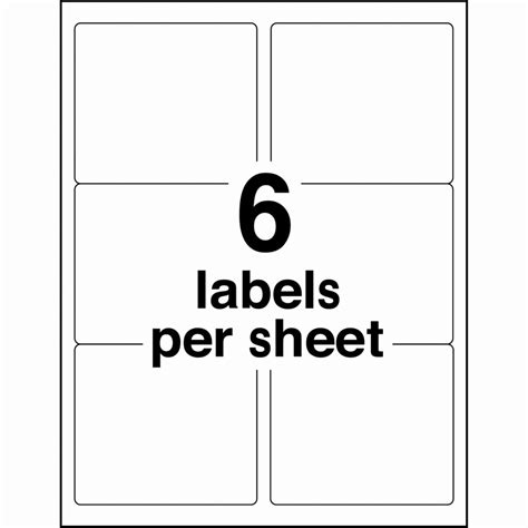 avery shipping label templates