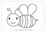 Colouring Bee Bees Minibeast Minibeasts Buzzy Activityvillage sketch template