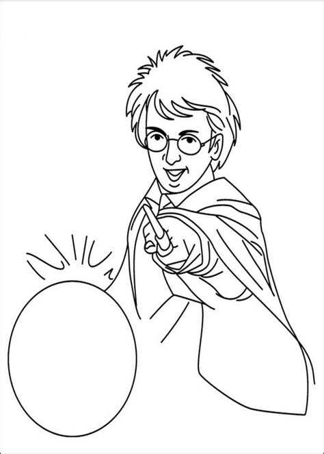 coloring pages harry potter