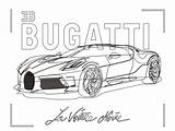 Bugatti Fefefd sketch template