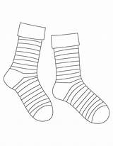 Sock Socks Birijus sketch template