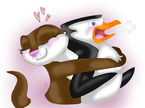 i could hug you to death penguins of madagascar fan art