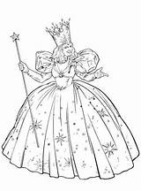 Oz Wizard Coloring Pages Glinda Dorothy Book Kids Color Tin Witch Man Printable Coloring4free Drawing Colouring Fun Print Good Wicked sketch template
