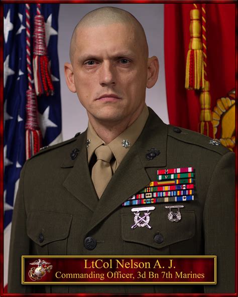 lieutenant colonel nelson st marine division leaders