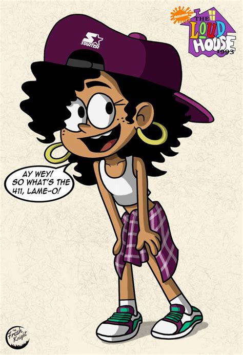 90s ronnie anne by thefreshknight on deviantart the loud house fanart