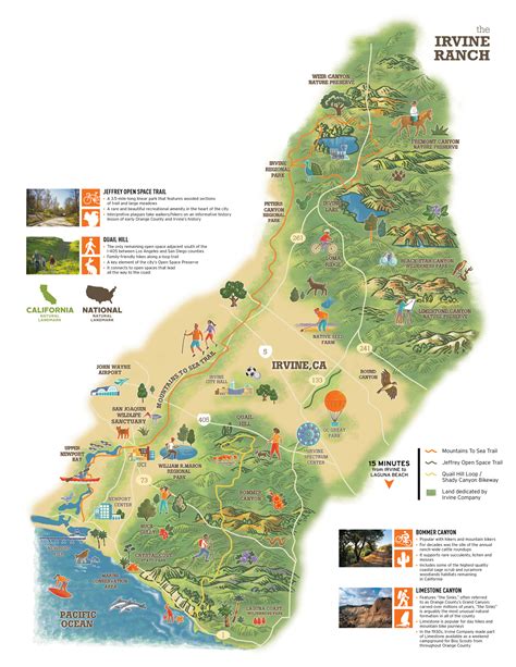 map  irvines open spaces