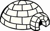Igloo Clipart Clipground 2779 Clipartmag Cliparts Wikiclipart sketch template