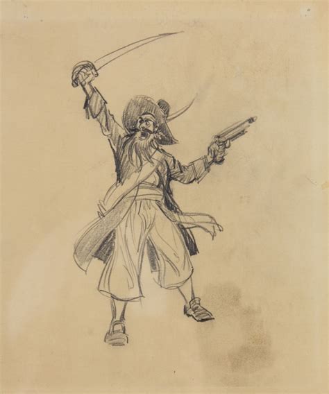 Pirates Of The Caribbean Concept Art And Brownlines