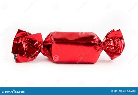single red candy isolated royalty  stock image image
