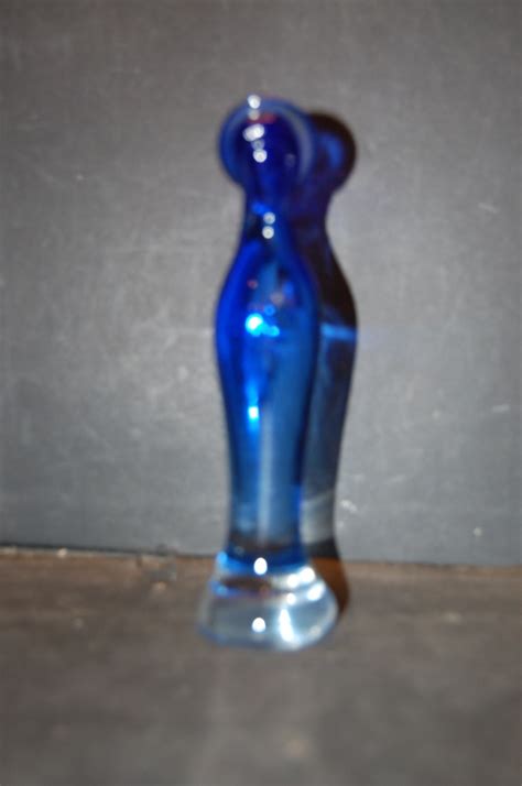 Vintage Cobalt Blue Glass Madonna Collectors Weekly
