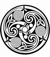 Celtic Coloring Spiral Pages Mandala Printable Tattoo Popular Categories sketch template