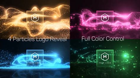 Particles Logo Reveal After Effects Templates Motion Array