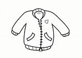 Jacket Coloring Pages Printable Large sketch template