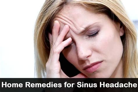 diy home remedies  sinus headache wellnessguide