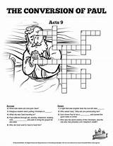 Damascus Saul Crossword sketch template