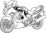 Yamaha Coloring Pages Motorcycle Printable Preschoolers Template sketch template