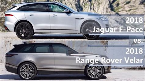 jaguar  pace   range rover velar technical comparison youtube